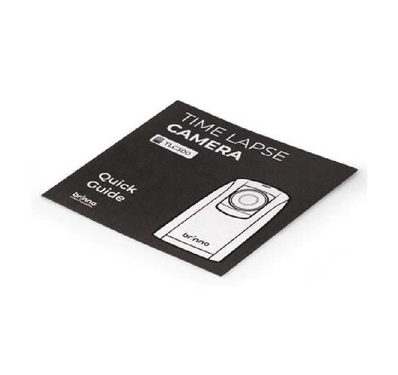 Brinno TLC2020 zaman atlamalı kamera için Hızlı Başlangıç Kılavuzu